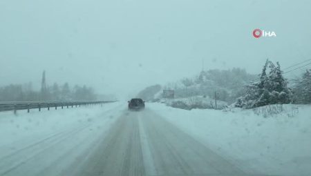 Çankırı’da yoğun kar yağışı etkisini sürdürüyor